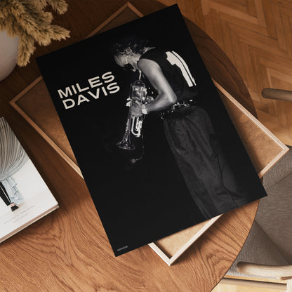 Miles Davis, Den Haag, 1986 Poster Art Print 30x40m