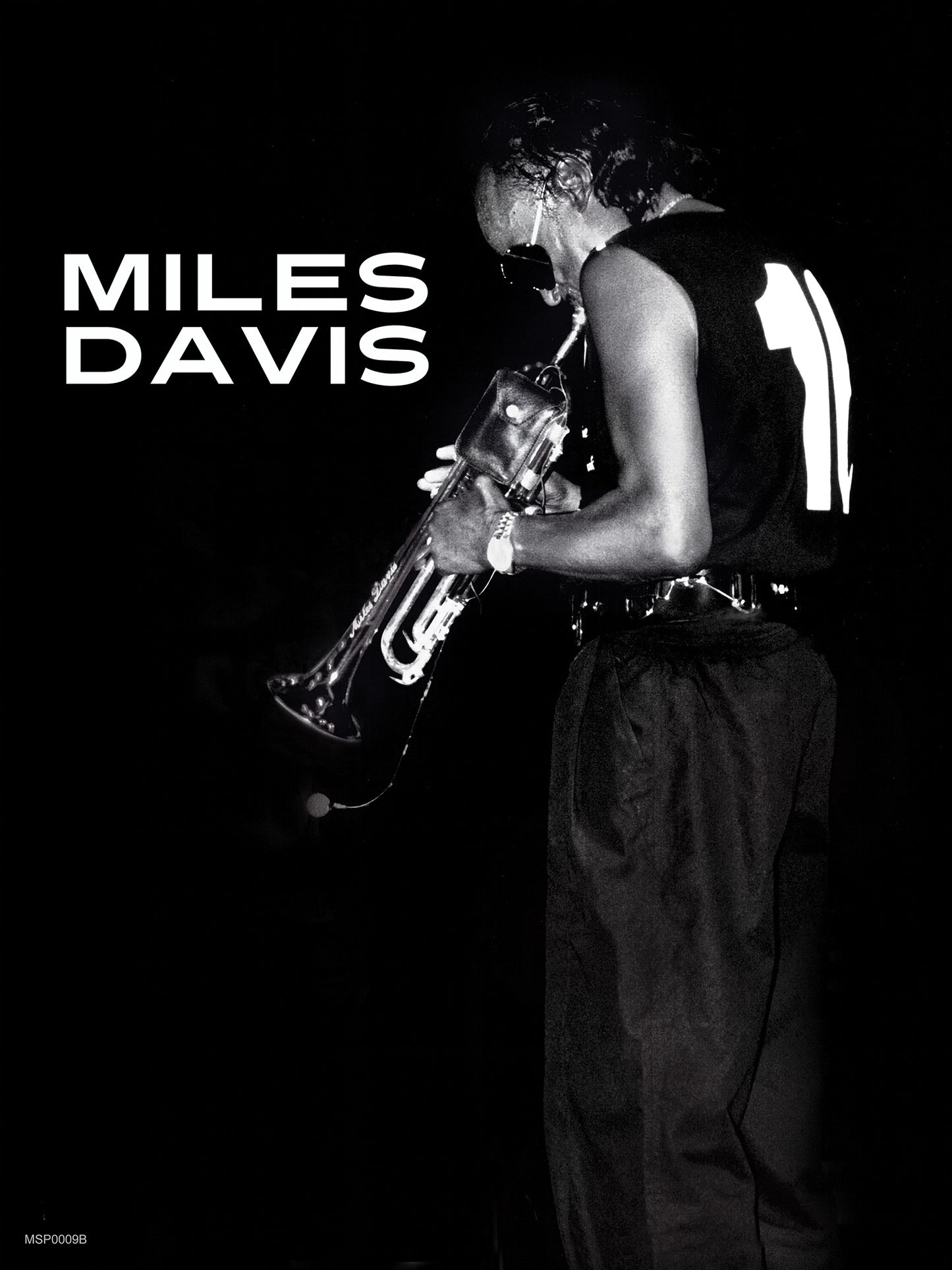 Miles Davis, Den Haag, 1986 Poster Art Print 30x40m