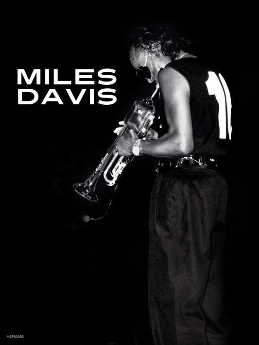 Miles Davis, Den Haag, 1986 Poster Art Print 30x40m