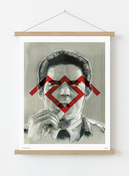 Twin Peaks Dale Cooper Art Print Poster Vintage Poster Wall Art Print 30x40cm Hanger