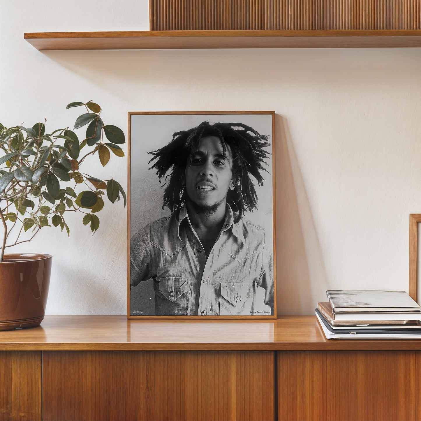 Bob Marley 1976 Poster Art Print 30x40m