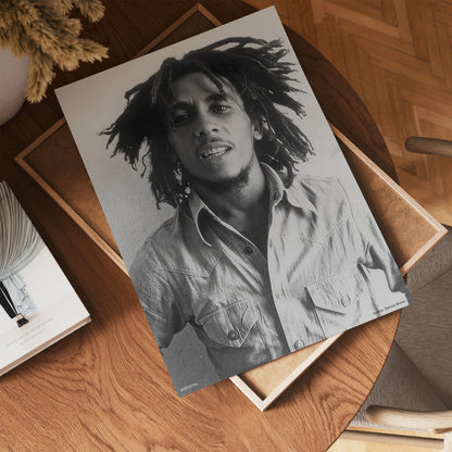 Bob Marley 1976 Poster Art Print 30x40m