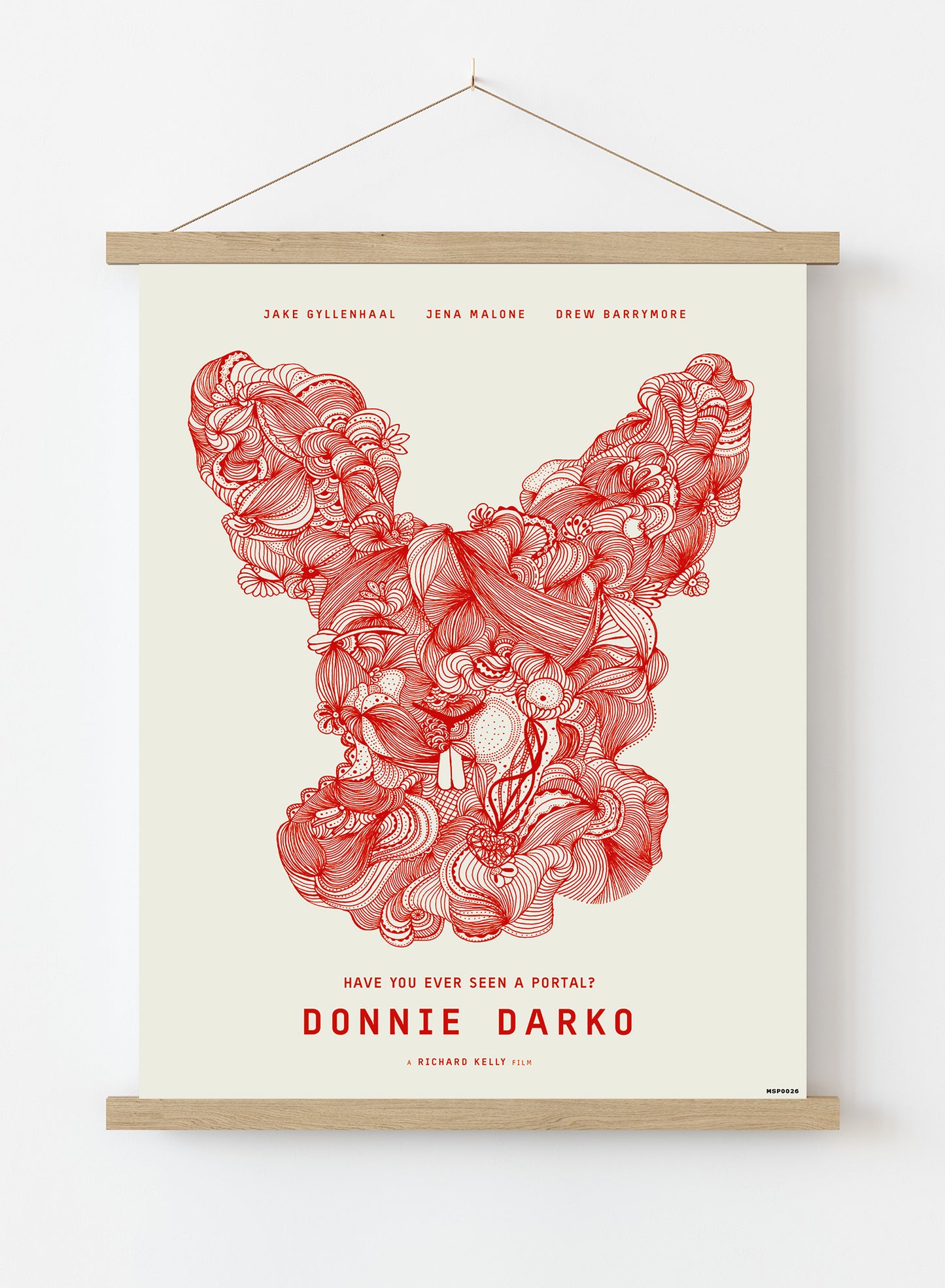 Donnie Darko Movie Poster Art Print Vintage Poster Wall Art Print 30x40cm Hanger