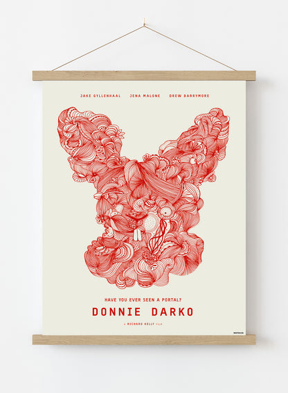 Donnie Darko Movie Poster Art Print Vintage Poster Wall Art Print 30x40cm Hanger