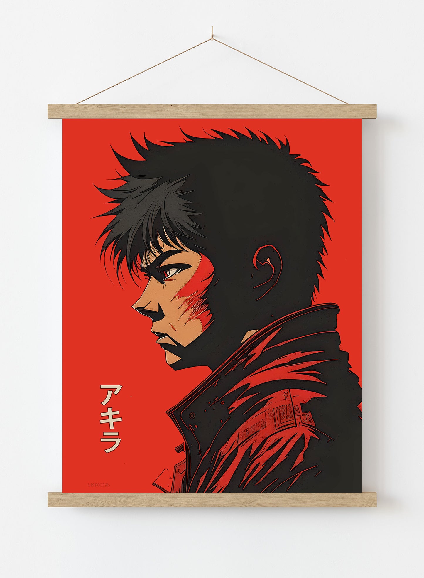 Akira Manga Portrait Vintage Art Wall Art Print 30x40cm Hanger