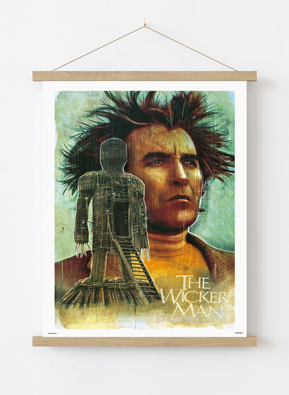 Wickerman Art Print Poster Vintage Poster Wall Art Print 30x40cm Hanger