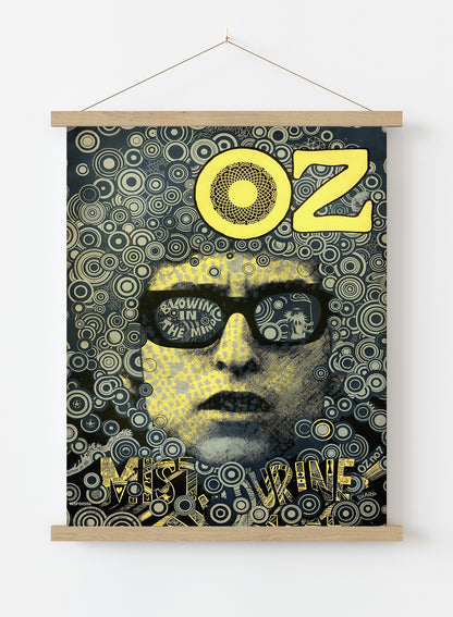 Bob Dylan Oz Vintage Art Wall Art Print 30x40cm Hanger
