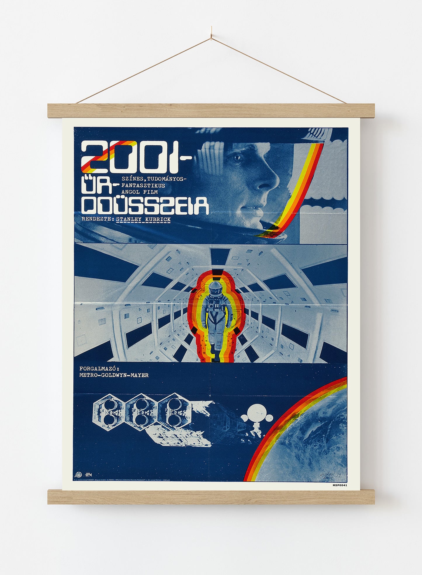 SPACE ODDYESSY Movie Poster Art Print Vintage Poster Wall Art Print 40x30cm Hanger