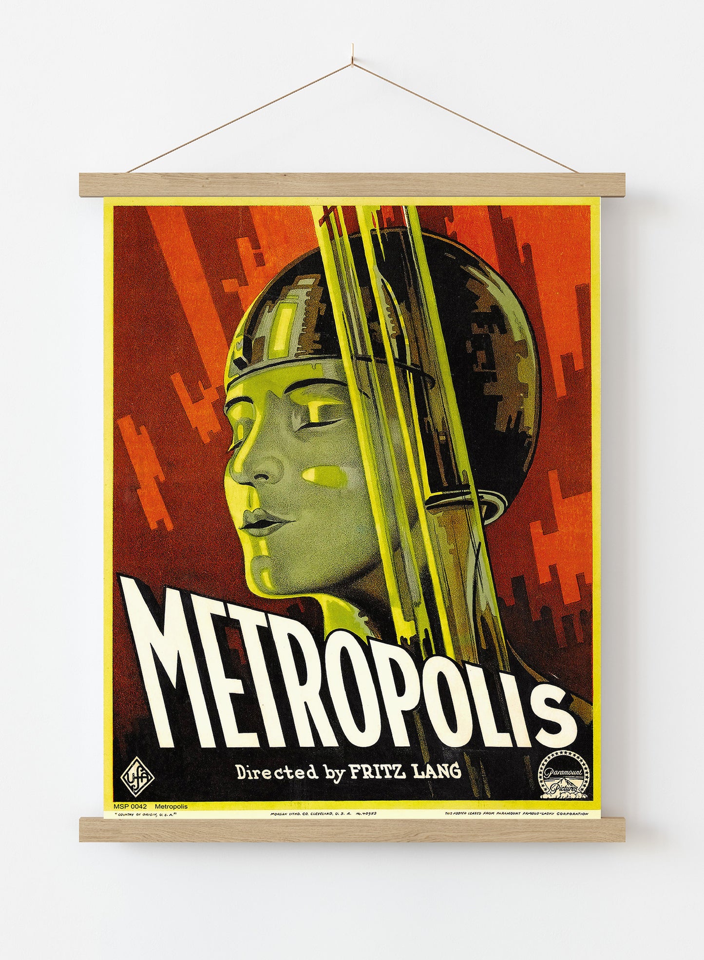 Metropolis Movie Poster Art Print Vintage Poster Wall Art Print 40x30cm Hanger