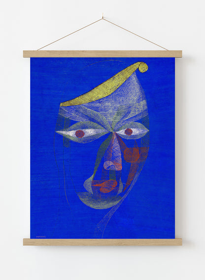 Paul Klee (Portrait of an Oriental) Art Print Vintage Art Wall Art Print 30x40cm Hanger