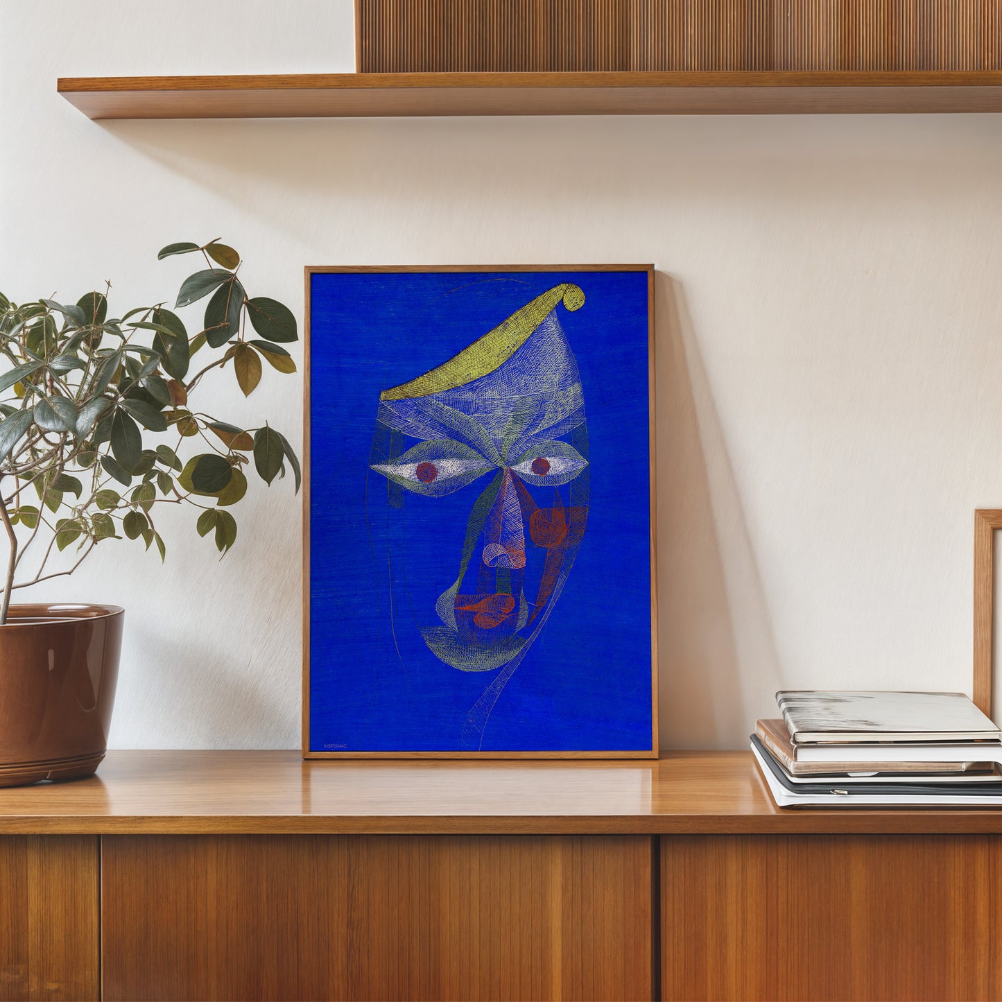 Paul Klee (Portrait of an Oriental) Art Print 30x40cm