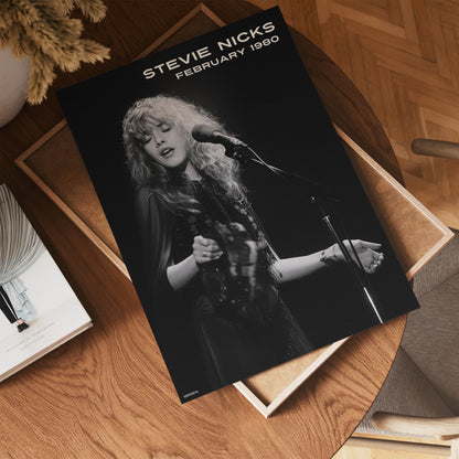Stevie Nicks 1980 Poster Art Print 30x40m