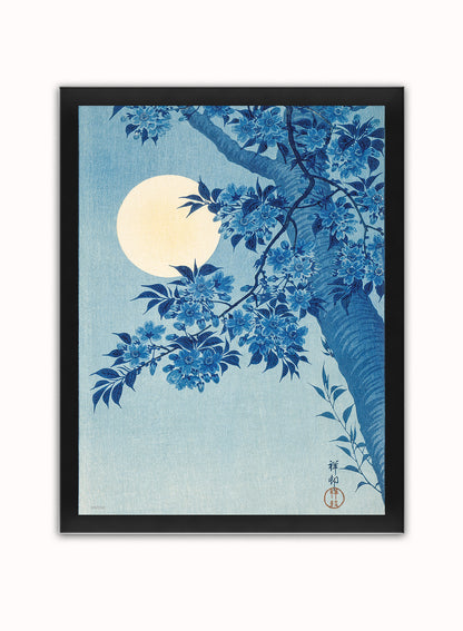 Japanese Art Print Print – Ohara Koson Japanese Wall Art 30x40cm Black Frame
