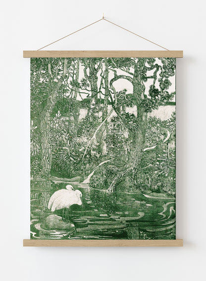 Two Herons By Theo Van Hoytema Vintage Poster Art Print Print – Theo Van Hoytema Vintage Poster Art Print Vintage Poster Wall Art 30x40cm Hanger