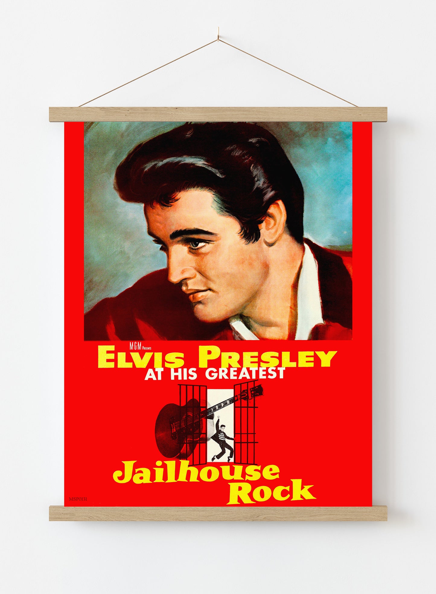 Elvis PresleyJail House Rock Poster Vintage Poster Wall Art Print 30x40cm Hanger