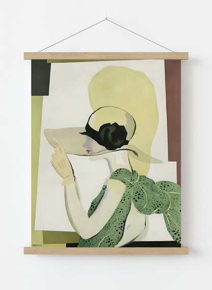 Georges Lepape Fashion Art Print  featured on Vogue Cover May 1928 Vintage Art Wall Art Print 30x40cm Hanger
