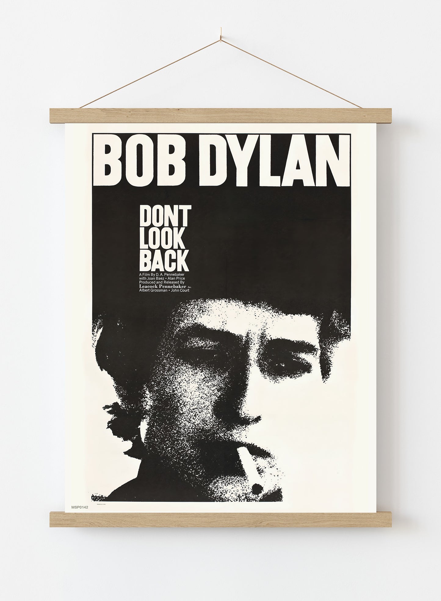 Bob Dylan don't look back Poster Art Print 30x40m Vintage Poster Wall Art Print Hanger