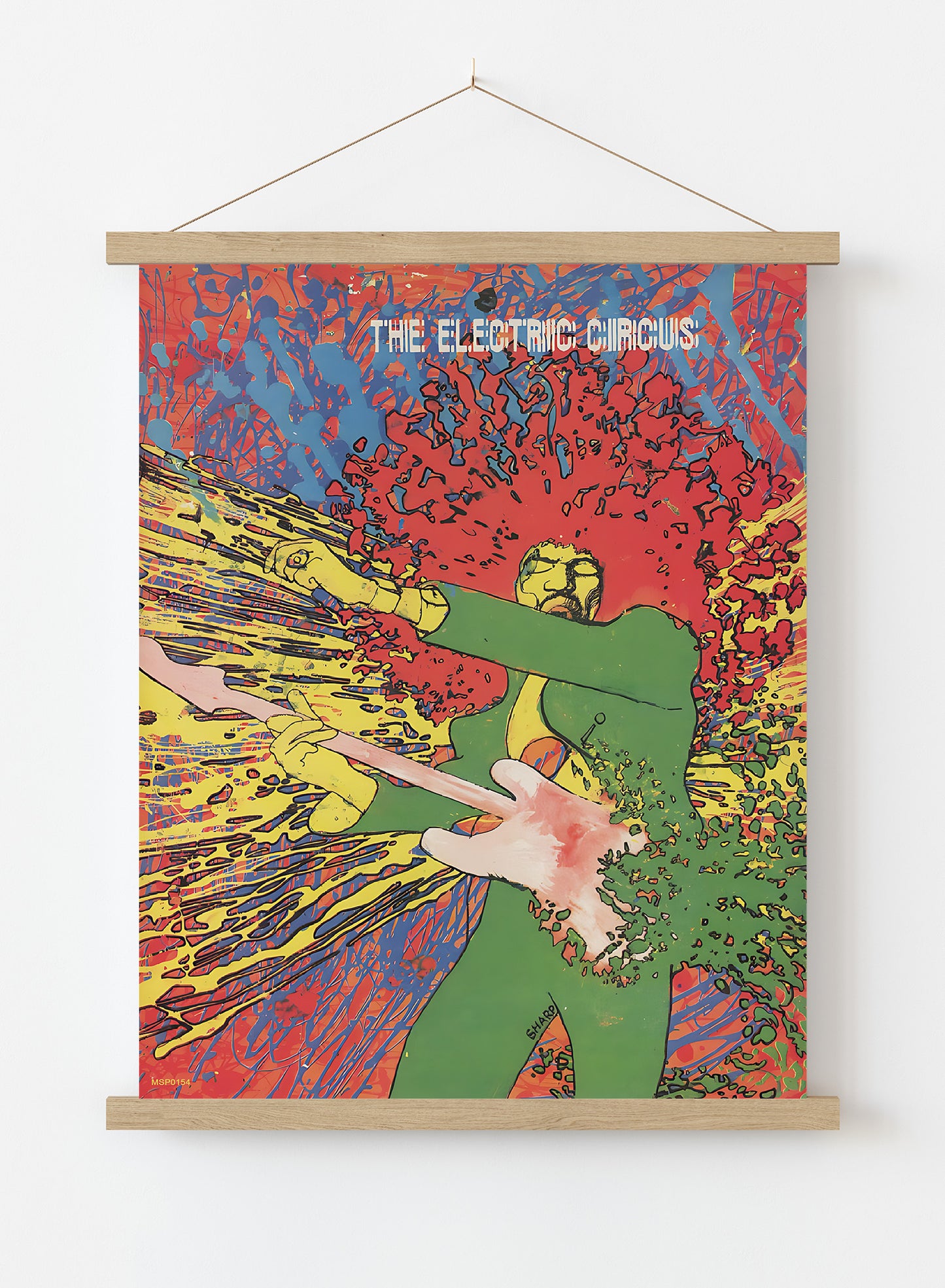 JIMI HENDRIX Promotion Poster 1970 Vintage Poster Wall Art Print 30x40cm Hanger