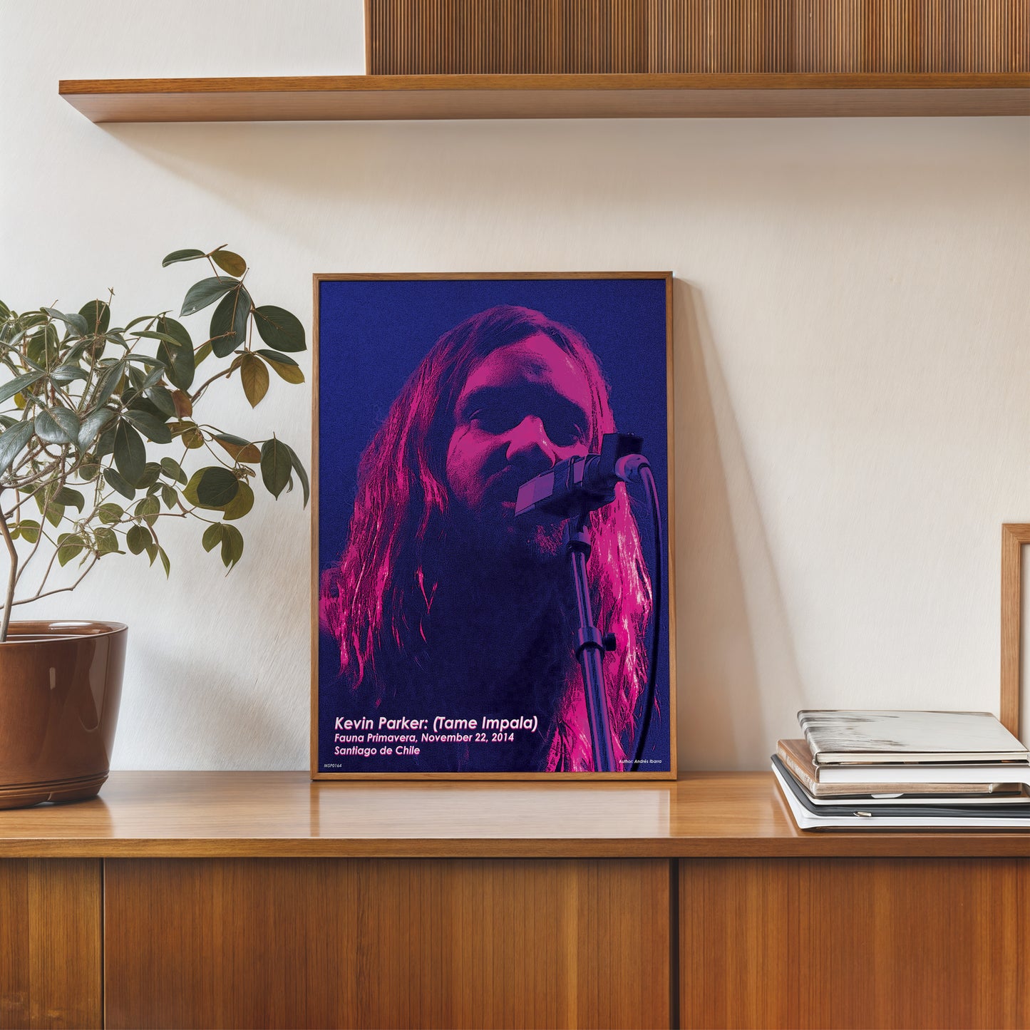 Tame Impala (Kevin Parker) Live Poster Art Print 30x40m