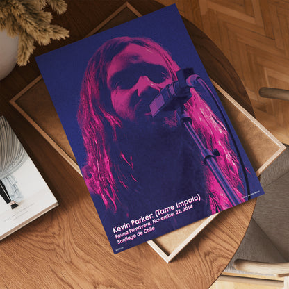Tame Impala (Kevin Parker) Live Poster Art Print 30x40m