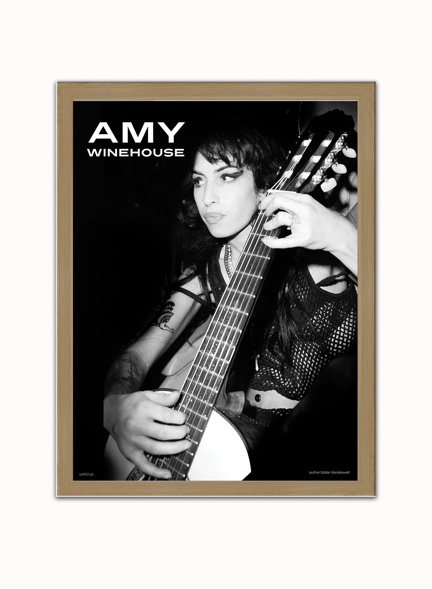 Amy Winehouse Poster Art Print 30x40m Vintage Poster Wall Art Print Light Wood