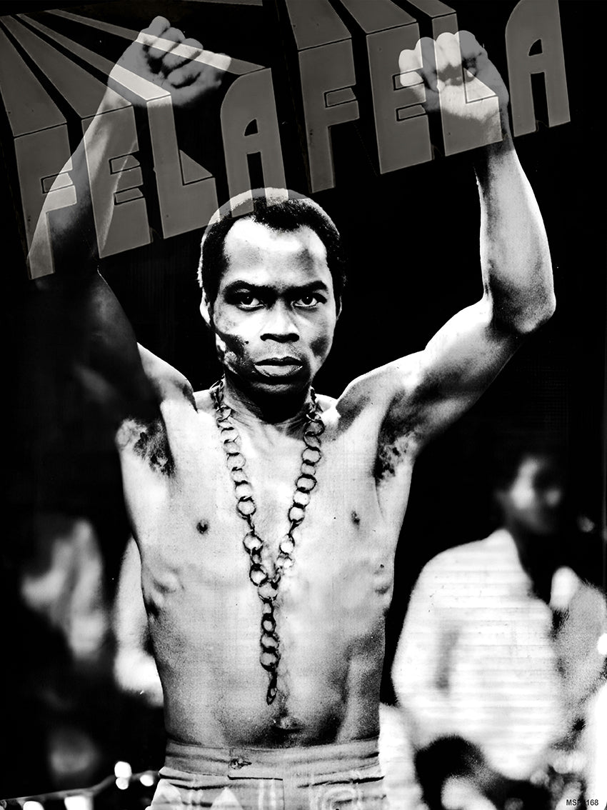 Fela Kuti Poster Art Print 30x40m Vintage Photo Wall Art Print