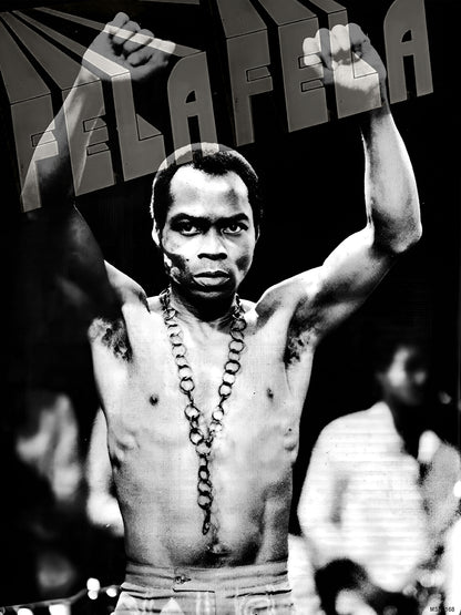Fela Kuti Poster Art Print 30x40m Vintage Photo Wall Art Print
