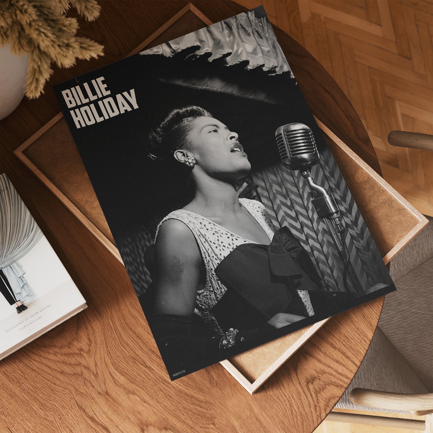Billie Holiday performing at the Downbeat Club 1947 Poster Art Print 30x40m Vintage Photo Wall Art Print (Copy)