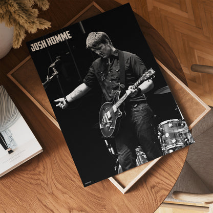 Josh Homme at Wireless Festival, 2007 Poster Art Print 30x40m Vintage Photo Wall Art Print
