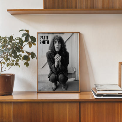 Patti Smith Photo by Frank Stefanko Poster Art Print 30x40m Vintage Photo Wall Art Print