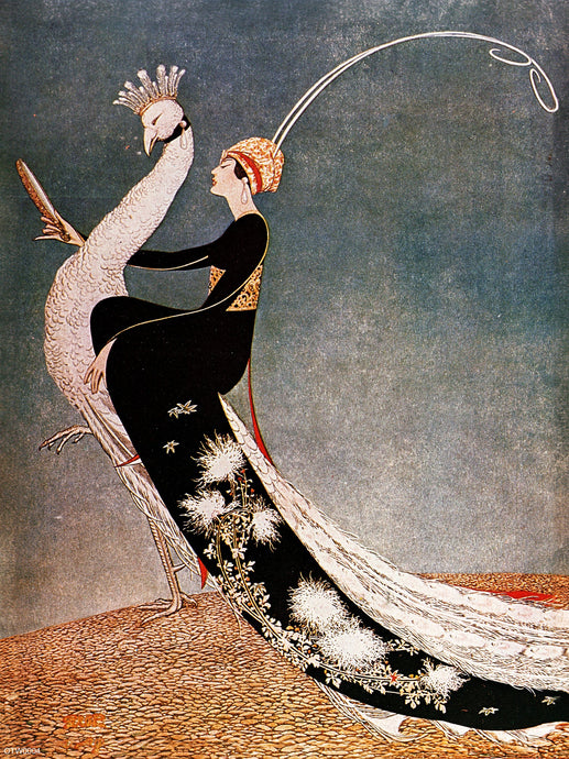 George Wolfe Plank Fashion Art Print  featured on Vogue Cover April 1918