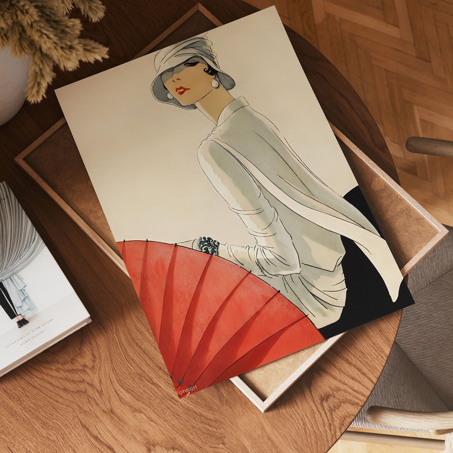 Porter Woodruff Fashion Art Print  featured on Vogue January 1928