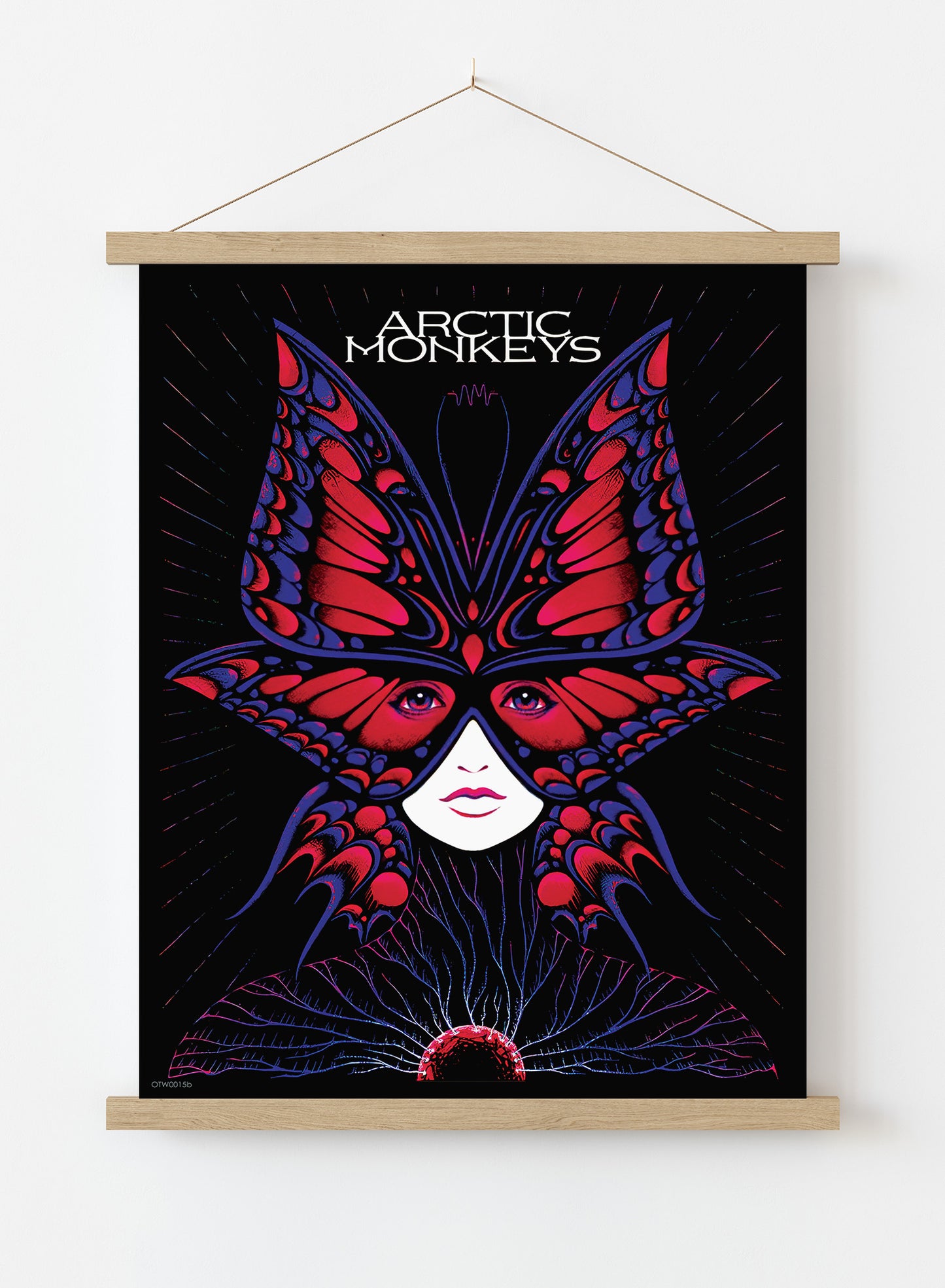 Arctic Monkeys Gig Poster Art Print 30x40m Vintage Poster Wall Art Print Hanger