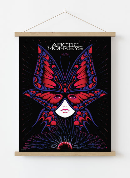 Arctic Monkeys Gig Poster Art Print 30x40m Vintage Poster Wall Art Print Hanger