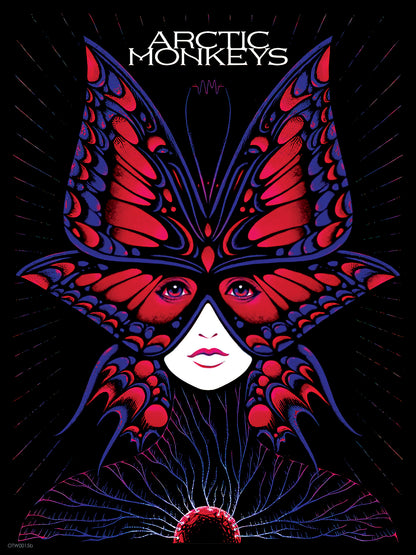Arctic Monkeys Gig Poster Art Print 30x40m