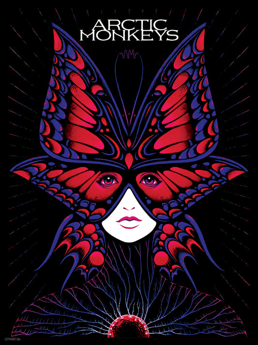 Arctic Monkeys Gig Poster Art Print 30x40m