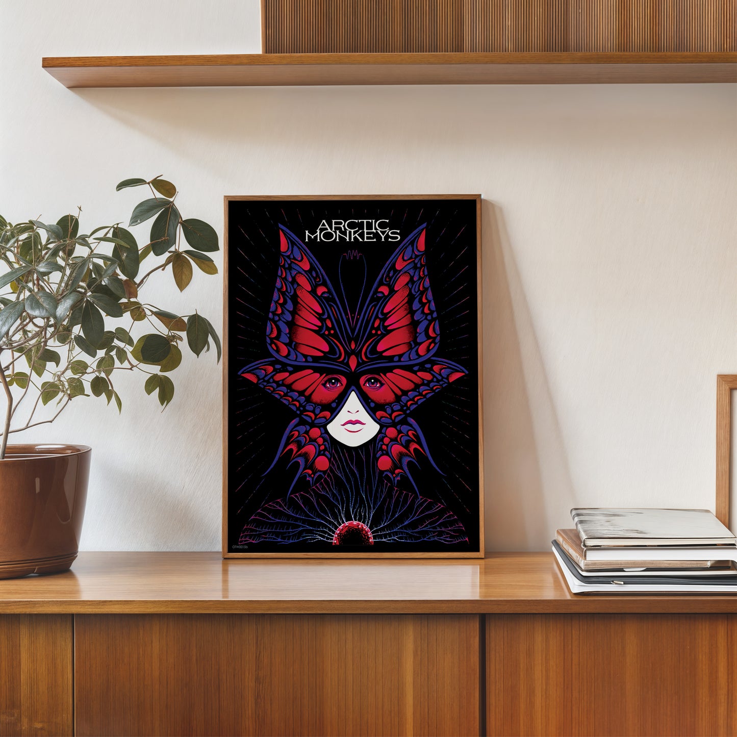 Arctic Monkeys Gig Poster Art Print 30x40m