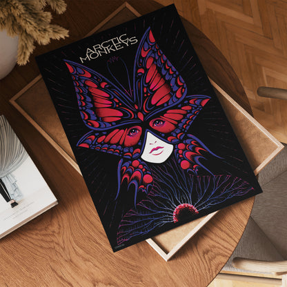 Arctic Monkeys Gig Poster Art Print 30x40m