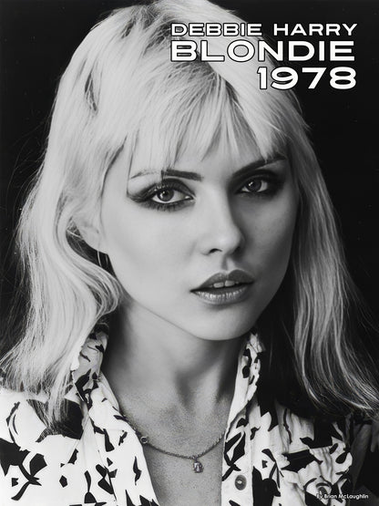 Debbie Harry Blondie Poster Art Print 30x40cm
