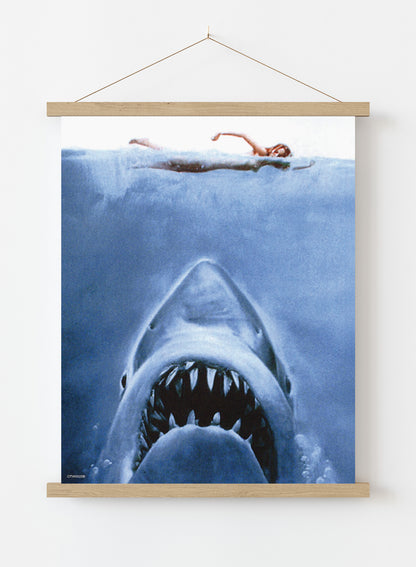 Jaws Book Cover Poster Art Print Vintage Poster Wall Art Print 30x40cm Hanger