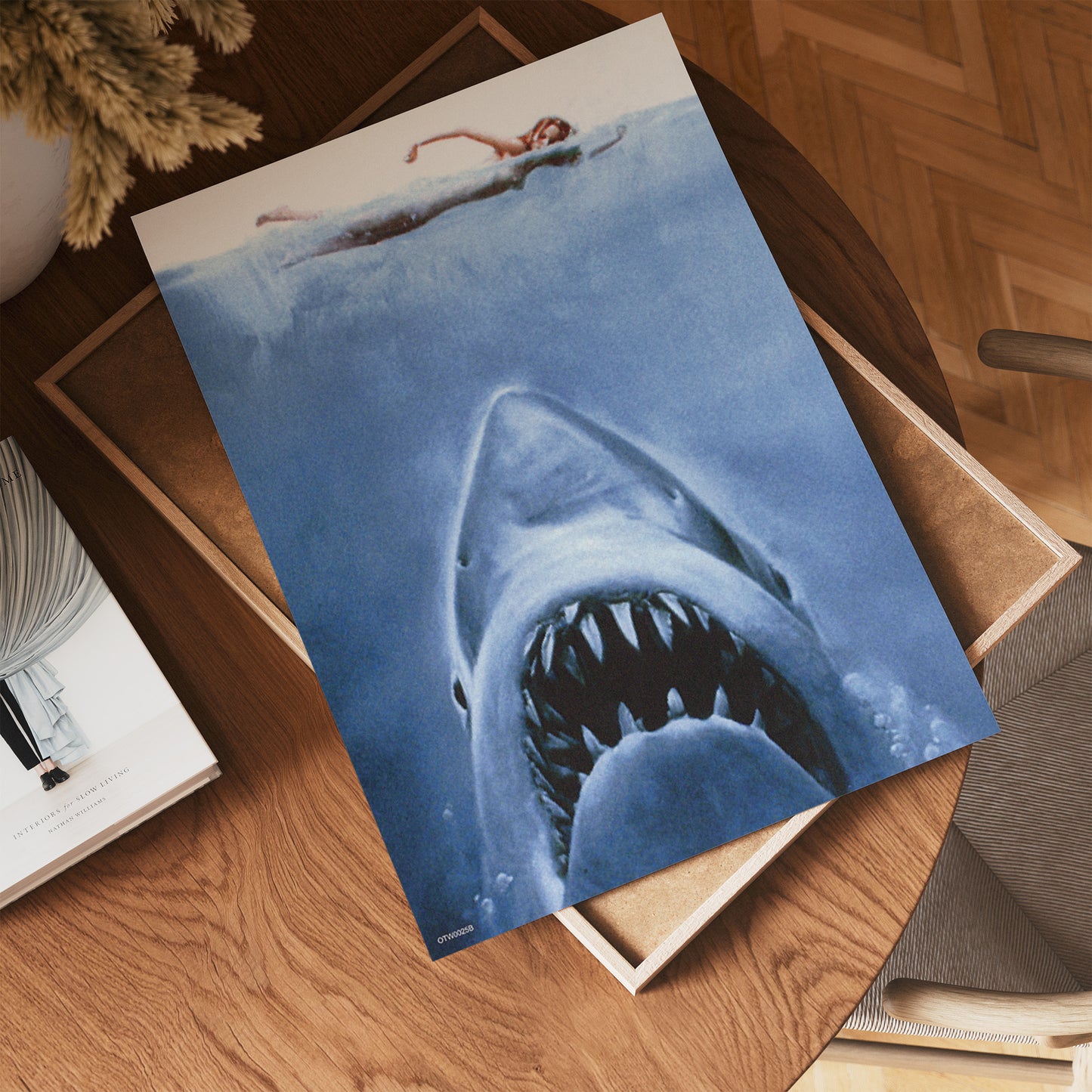 Jaws Book Cover Poster Art Print 30x40cm
