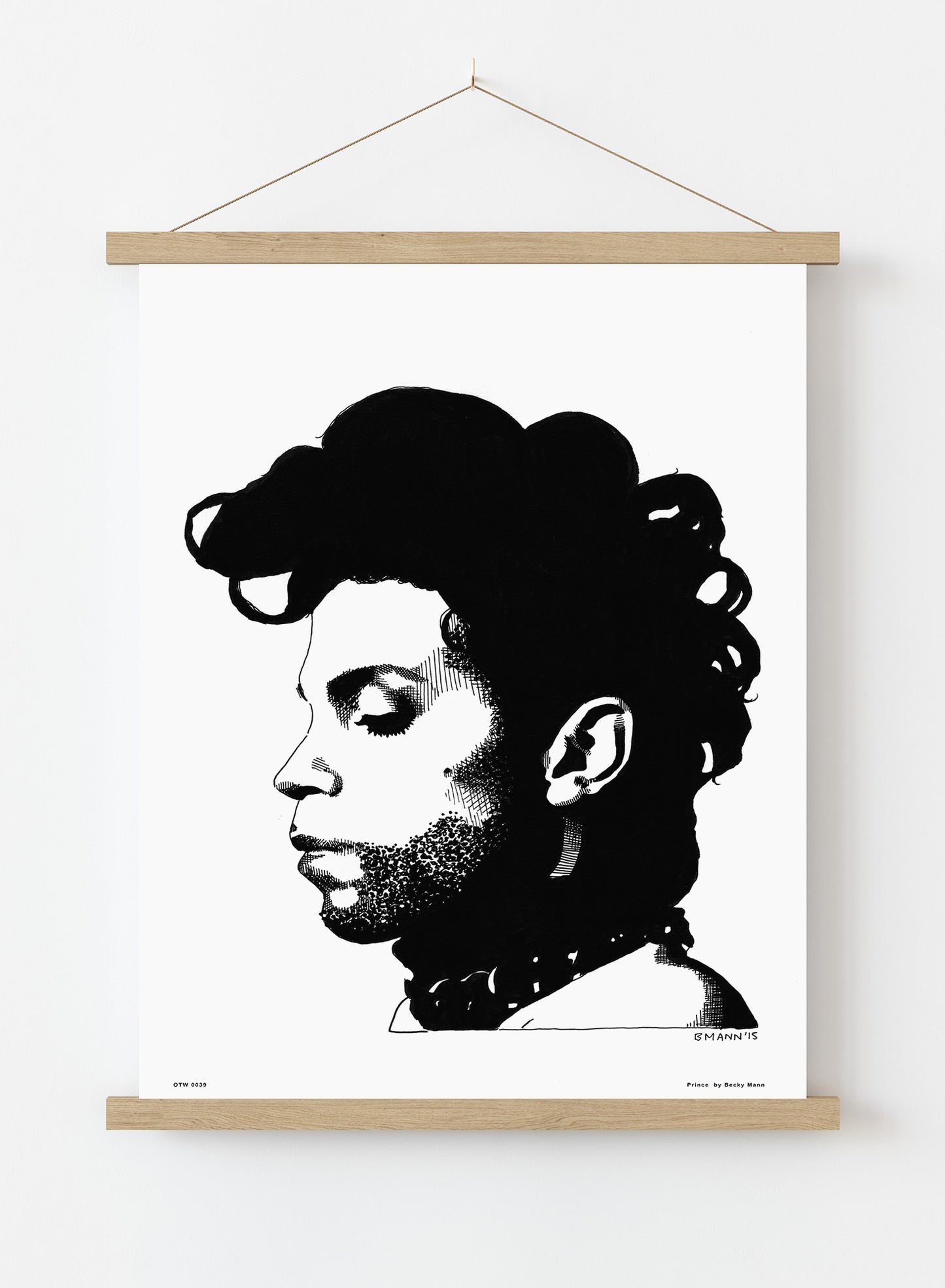 Prince by Becky Mann Poster Art Print Print – Becky Mann Poster Art Print Vintage Poster Wall Art 30x40cm Hanger