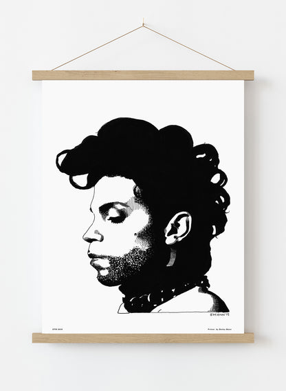 Prince by Becky Mann Poster Art Print Print – Becky Mann Poster Art Print Vintage Poster Wall Art 30x40cm Hanger