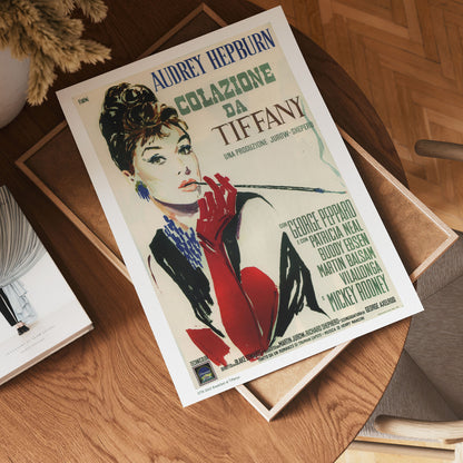 Breakfast at Tiffanys 1950 Poster Art Print 30x40cm