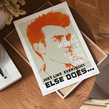 onthewall The Smiths Morrissey Poster – Imprimé par Simon onthewall The Smiths Morrissey Poster – Imprimé par Simon