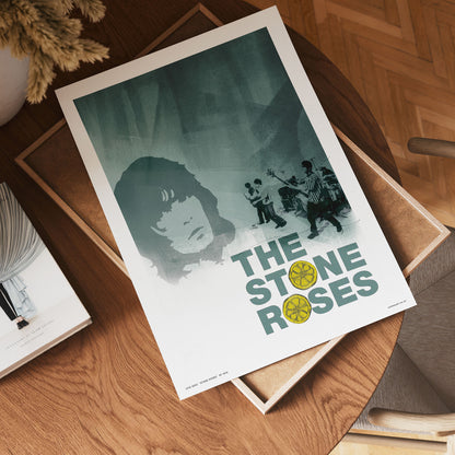 Stone Roses Poster Art Print 30x40cm