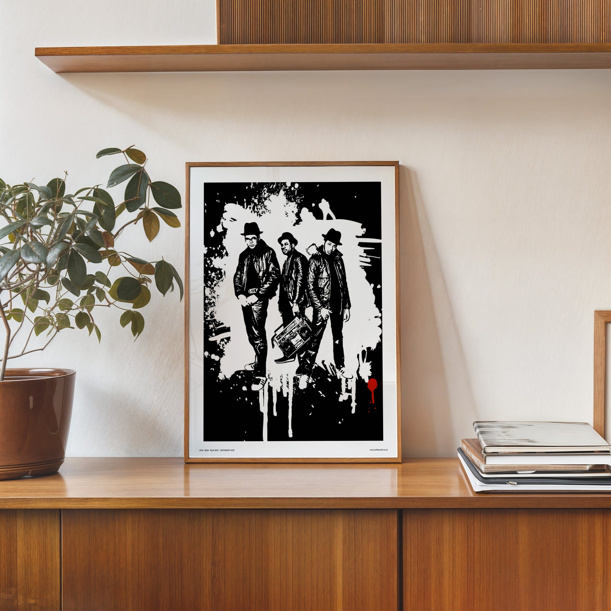 Run DMC Poster Art Print 30x40cm