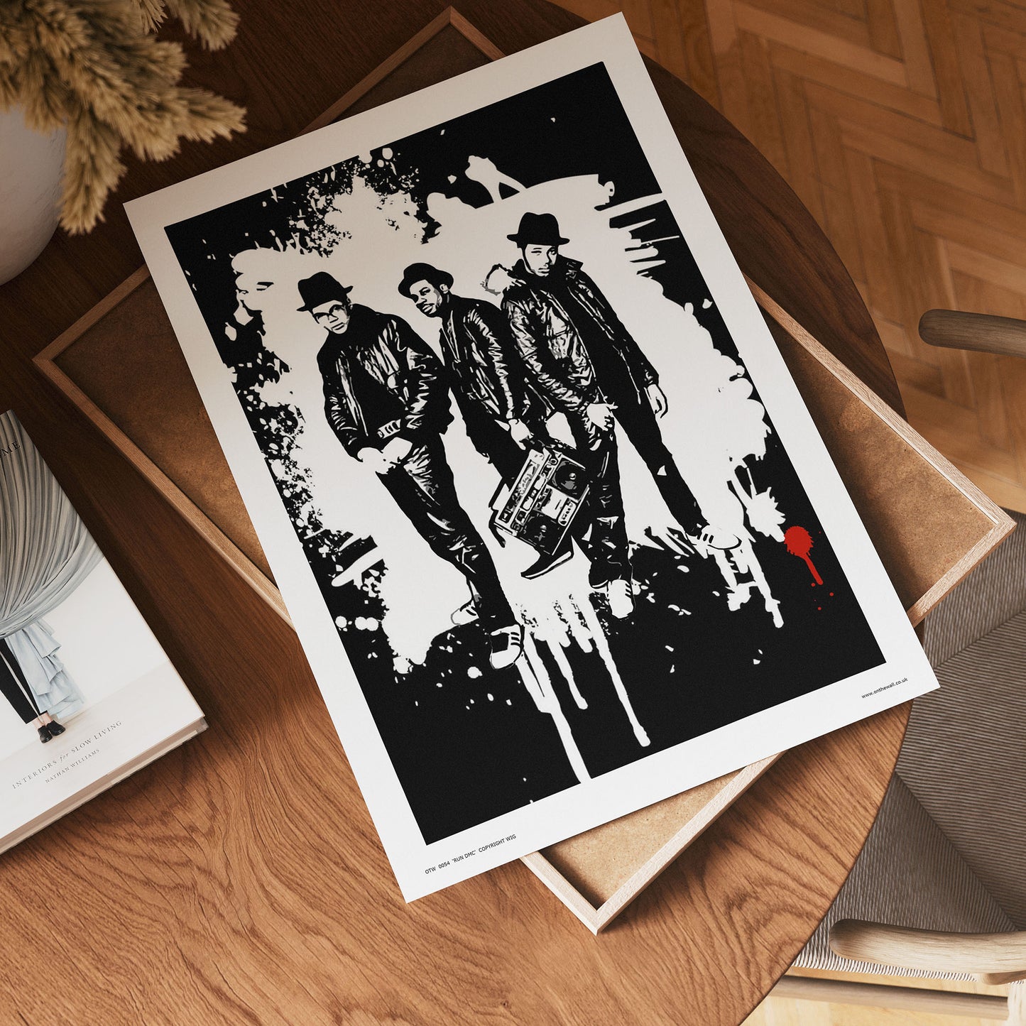 Run DMC Poster Art Print 30x40cm