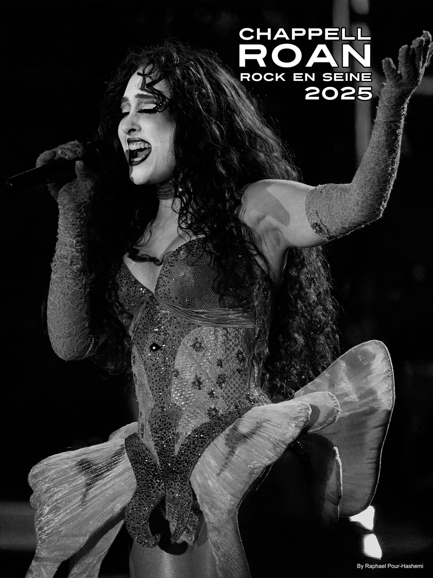 Chappell Roan Paris August 2025 Poster Art Print 30x40cm