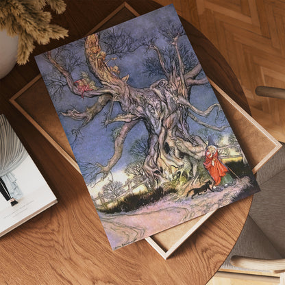 Sleepy Hollow "Major Andres Tree" Arthur Rackham Art Print 30x40cm